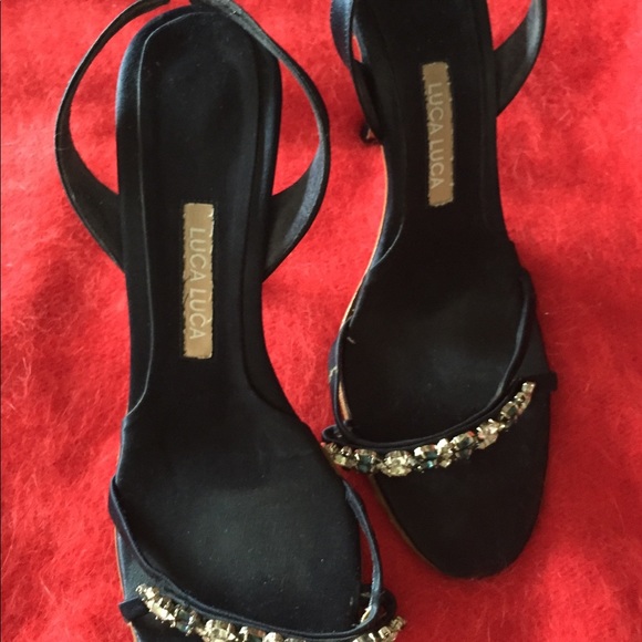 Luca Luca slings and rhinestones - Picture 2 of 4